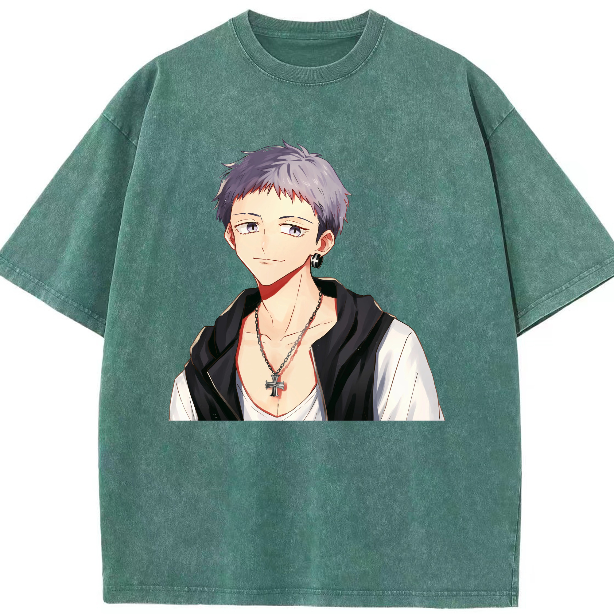 （画像用） 東京リベンジャーズ Tokyo Revengers 綿100% ヴィンテージ風 半袖Tシャツ（フロントプリント）